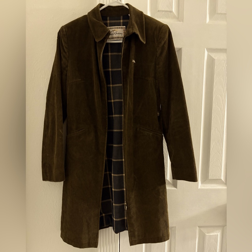 Burberry Brown Corduroy Coat